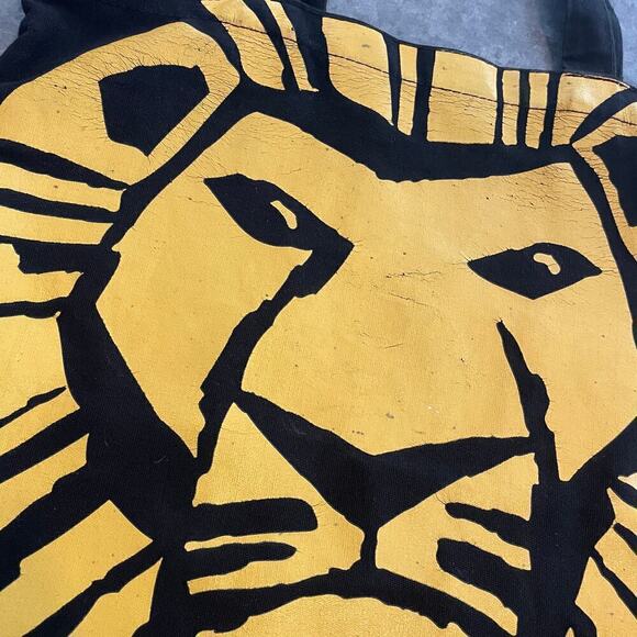 The Lion King Broadway Musical Canvas Tote Bag Simba Disney Book Bag Theater Y2K - Picture 2 of 9